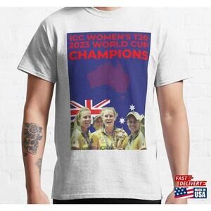 Australian Women 2023 T20 Cricket World Cup Champions Classic Tshirt